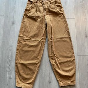 Zara barrel wide leg baggy jeans